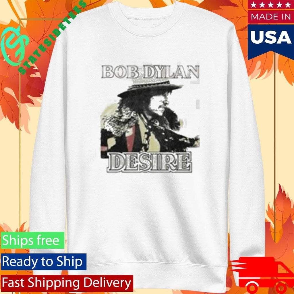 Bob Dylan Desire Off White Heather Shirt Unisex , , , Long Sleeve Tee