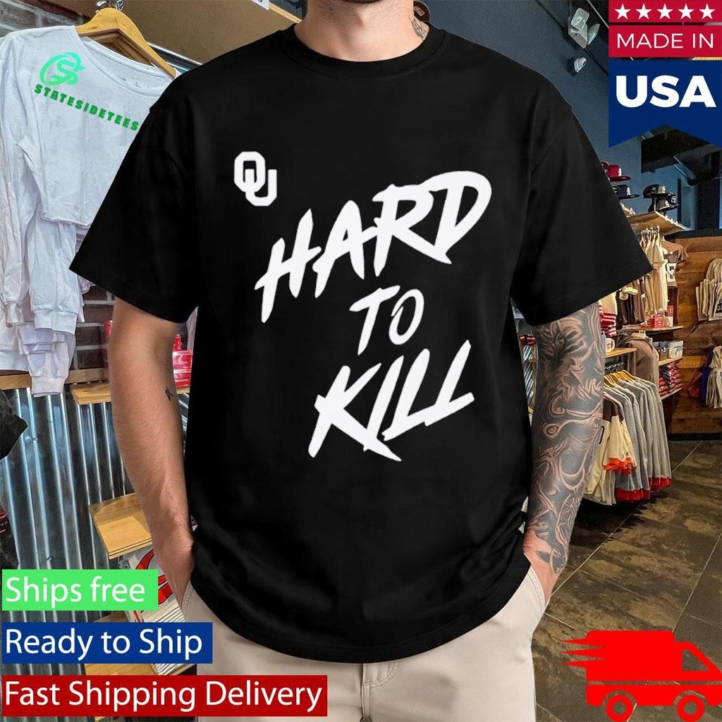 Bob Stoops Hard To Kill Sooners Shirt Unisex , , , Long Sleeve Tee