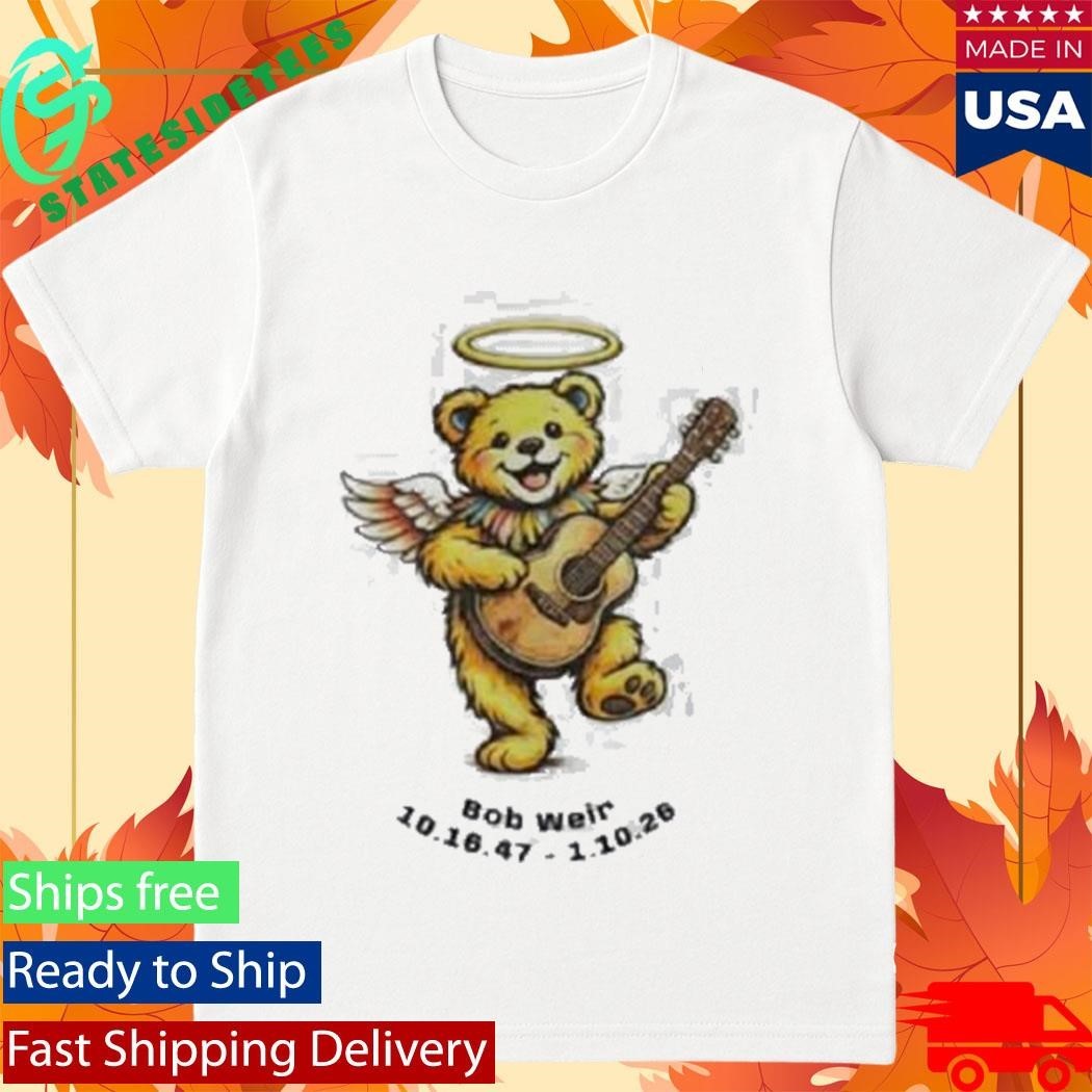 Bob Weir Rip 1947-2026 Tribute Tee Iconic Grateful Dead Memorial Unisex , , , Long Sleeve Tee