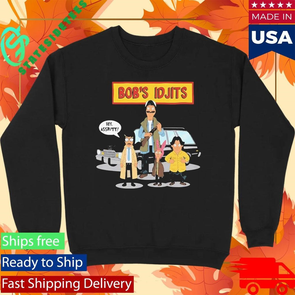Bobs Burgers IDJITS Supernatural Shirt Unisex , , , Long Sleeve Tee
