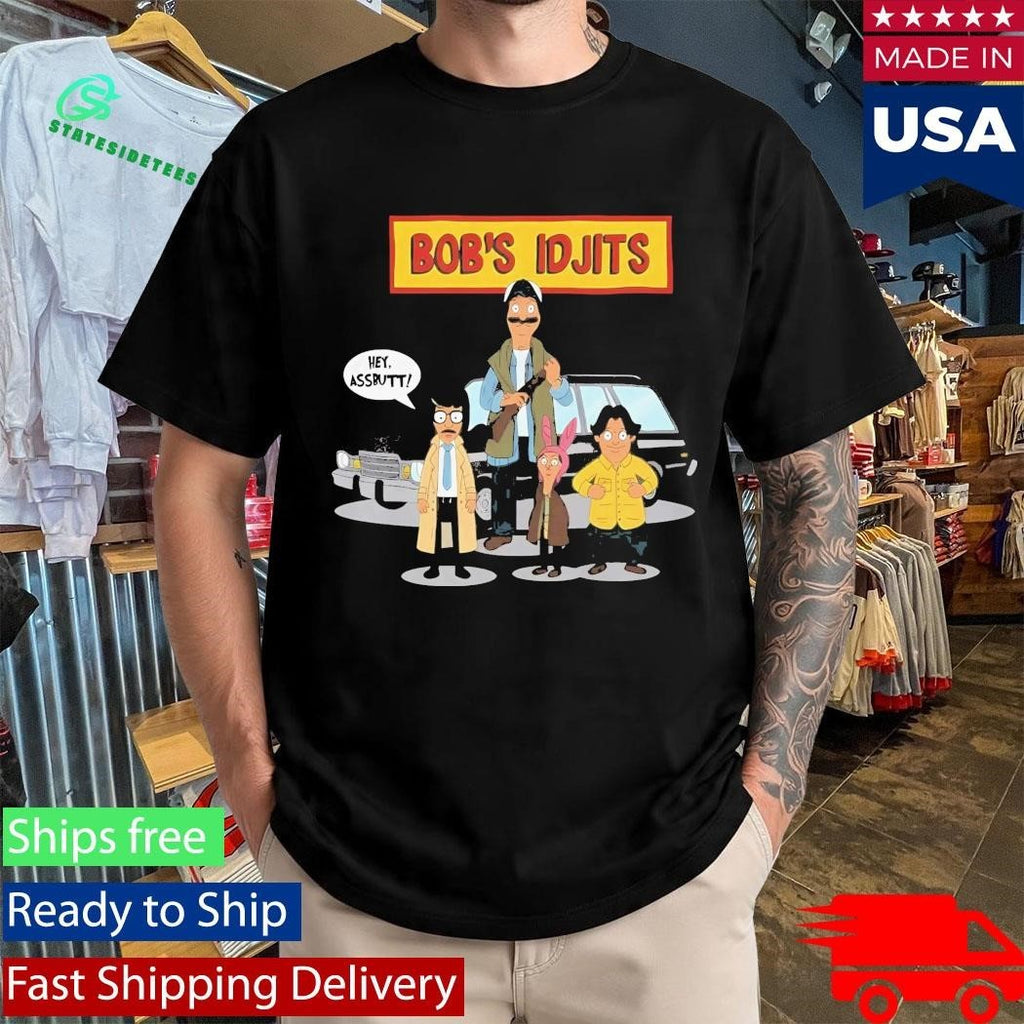 Bobs Burgers IDJITS Supernatural Shirt Unisex , , , Long Sleeve Tee