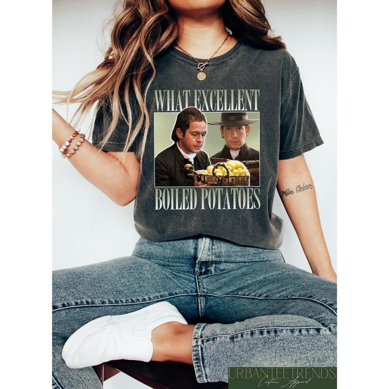 Boiled Potatoes Funny Meme Pride Prejudice Best Price T-Shirts
