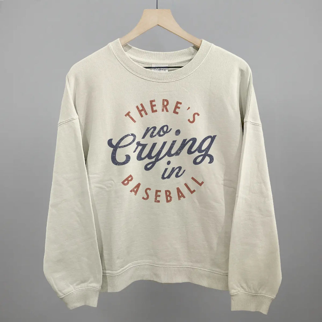 There'S No Crying Baseball T-Shirts