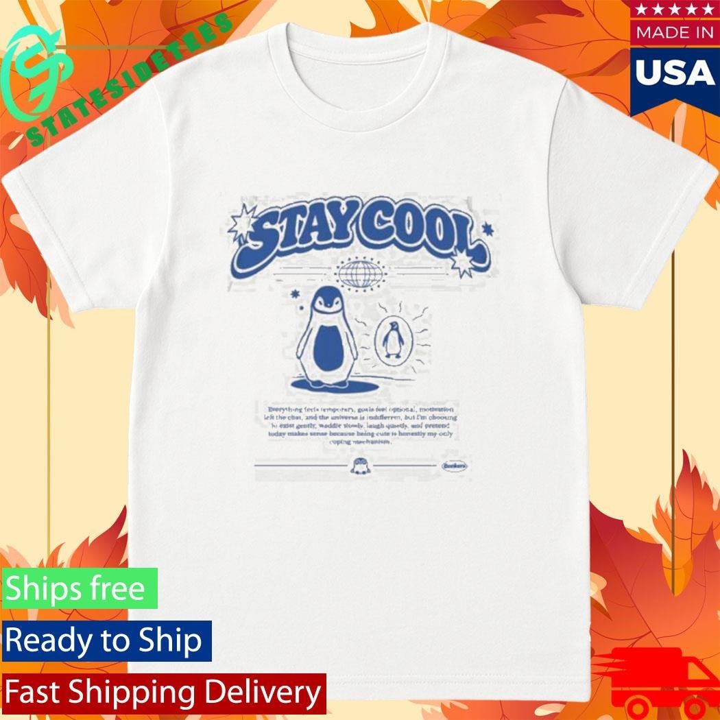 Bonkers Corner Stay Cool Penguin Unisex , , , Long Sleeve Tee