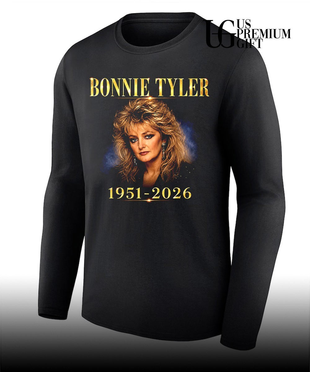Bonnie Tyler 1951-2026 shirt
