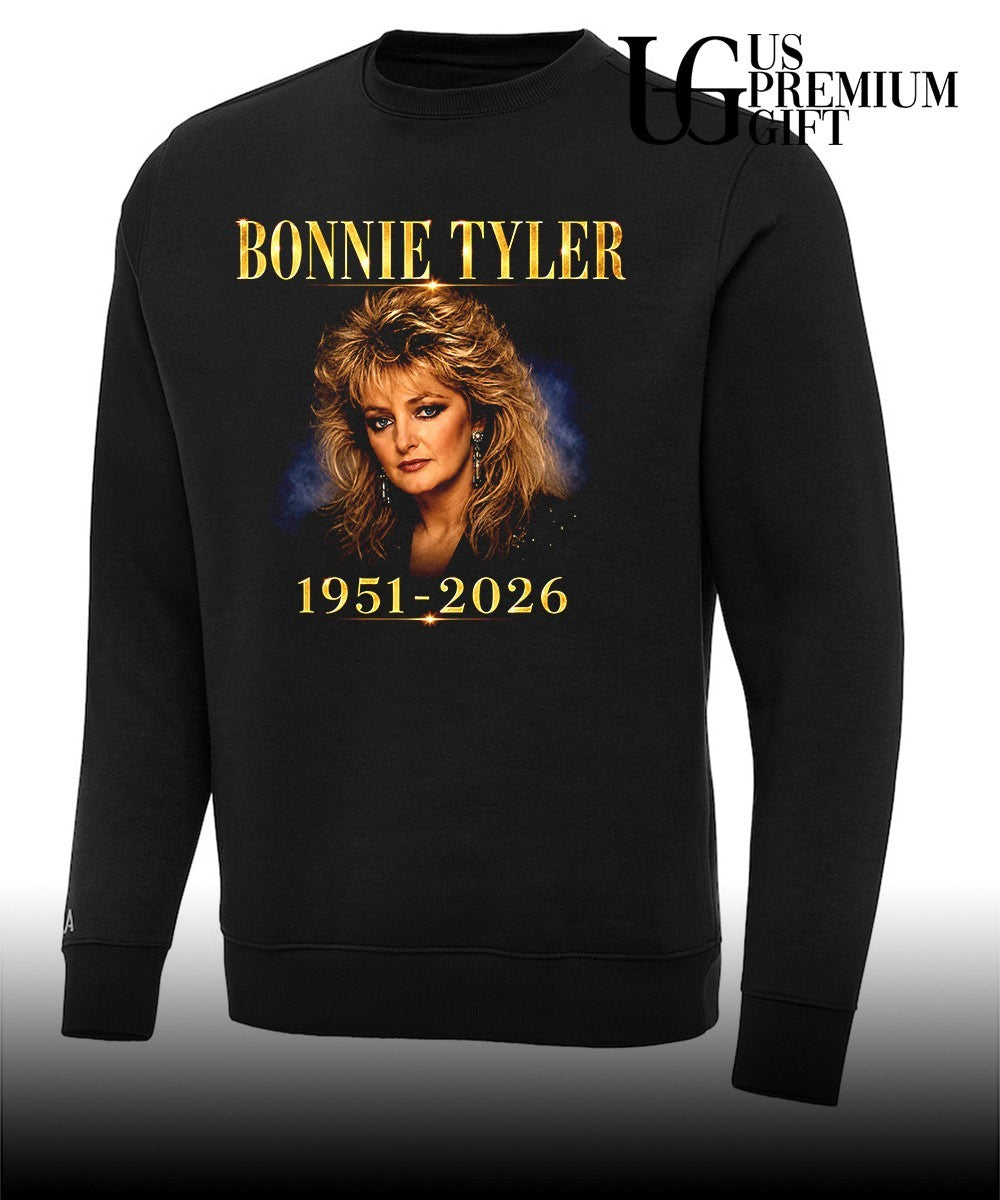 Bonnie Tyler 1951-2026 shirt