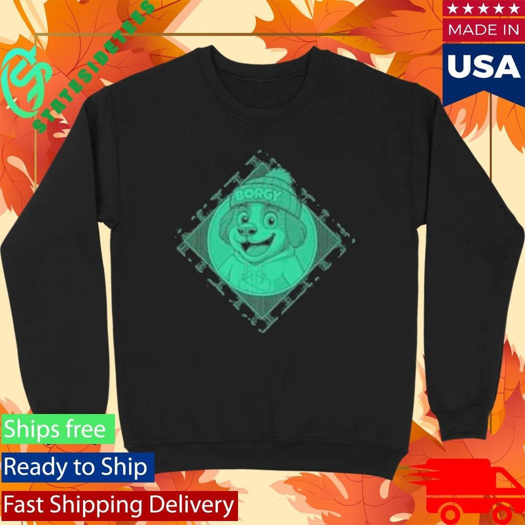 Borgy Borgy Greenlines Unisex , , , Long Sleeve Tee