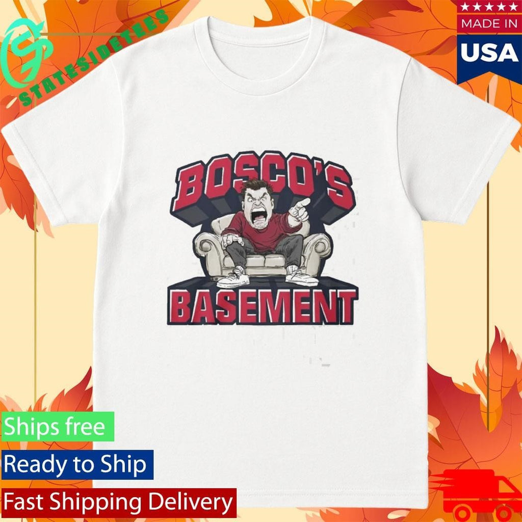 Bosco’s Basement Shirt Unisex , , , Long Sleeve Tee