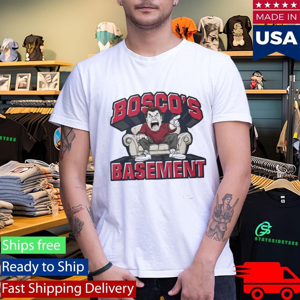 Bosco’s Basement Shirt Unisex , , , Long Sleeve Tee
