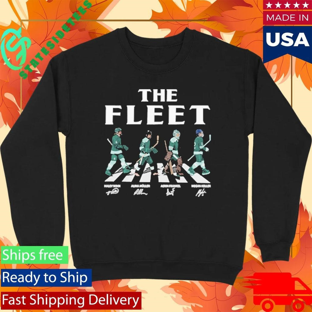 Boston Walking Road Signatures Women Ice Hockey Shirt Unisex , , , Long Sleeve Tee