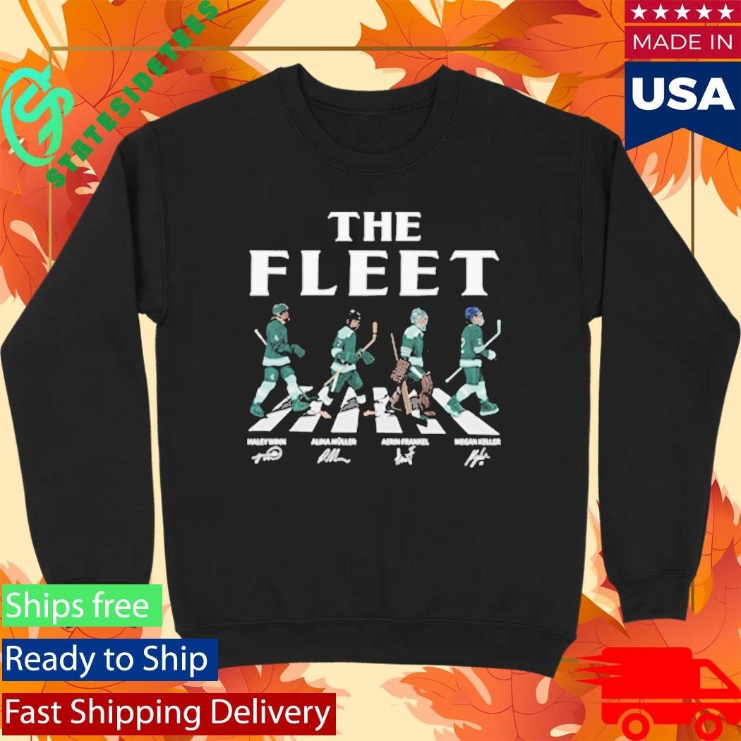 Boston Walking Road Signatures Women Ice Hockey Shirt Unisex , , , Long Sleeve Tee