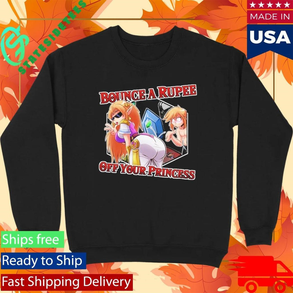 Bounce A Rupee Off Your Princess Unisex , , , Long Sleeve Tee