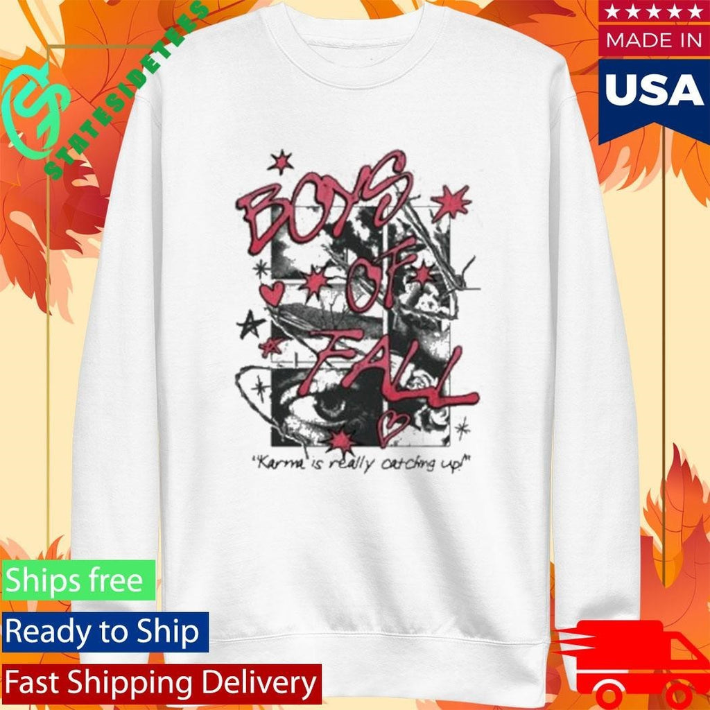 Boys Of Fall Scrapbook Shirt Unisex , , , Long Sleeve Tee