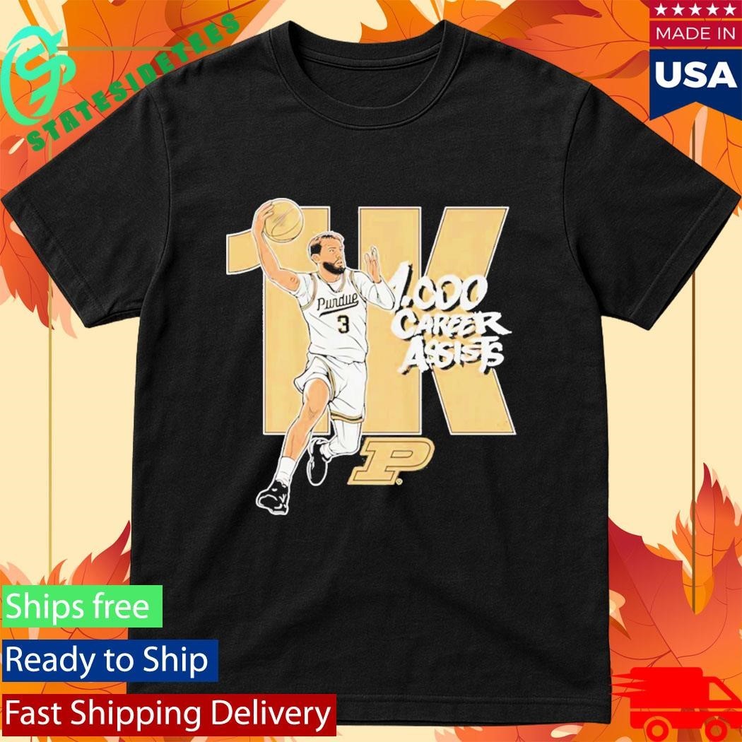Braden Smith Purdue Boilermakers Basketball 1000 Assists Shirt Unisex , , , Long Sleeve Tee