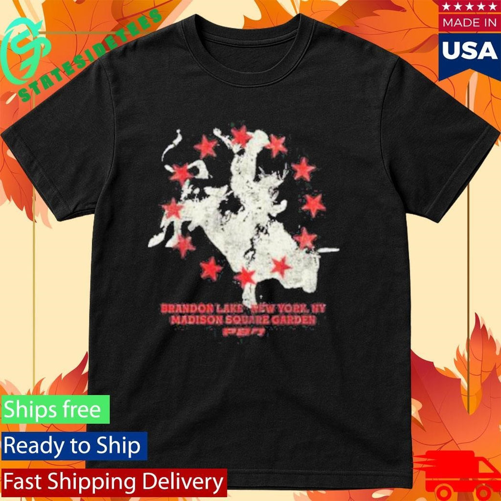 Brandon Lake X Pbr Rider Shirt Unisex , , , Long Sleeve Tee