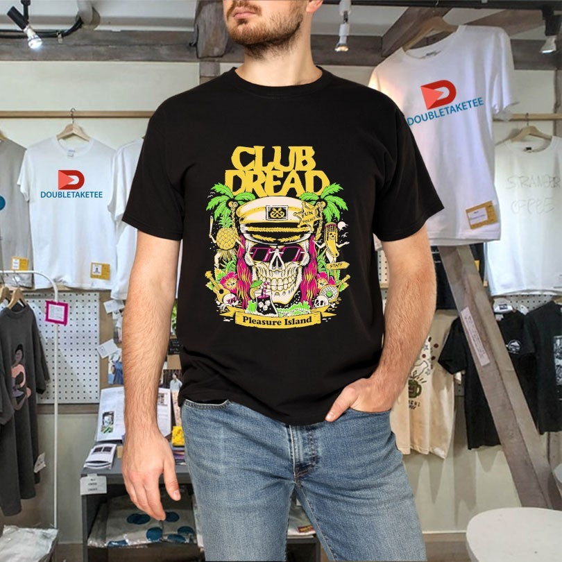 Broken Lizard Pleasure Island Creeporama Club Dread Fun Police SKull Unisex , , , Long Sleeve Tee