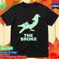 Bronx Native The Pidgeon Drop Shoulder Shirt Unisex , , , Long Sleeve Tee