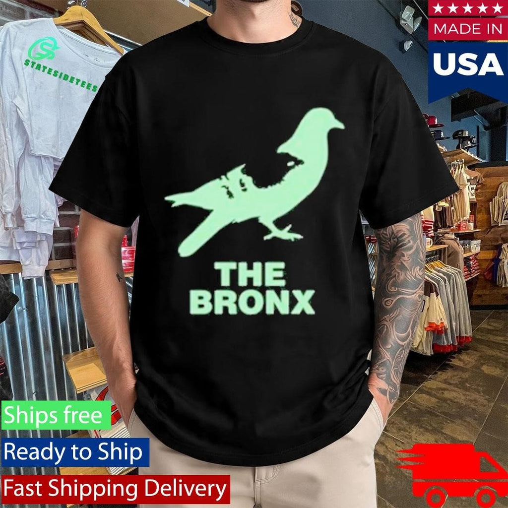 Bronx Native The Pidgeon Drop Shoulder Shirt Unisex , , , Long Sleeve Tee