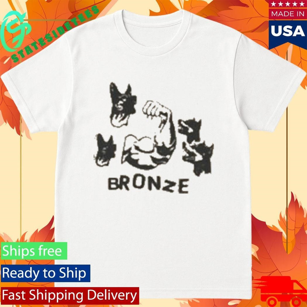 Bronze Dog Muscle Shirt Unisex , , , Long Sleeve Tee