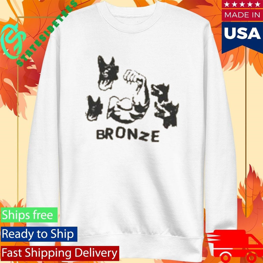Bronze Dog Muscle Shirt Unisex , , , Long Sleeve Tee