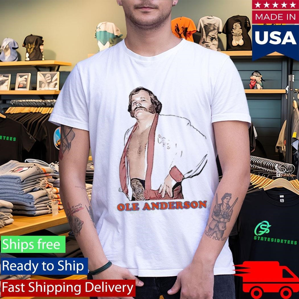 Brooks Jensen Wearing Ole Anderson Shirt Unisex , , , Long Sleeve Tee