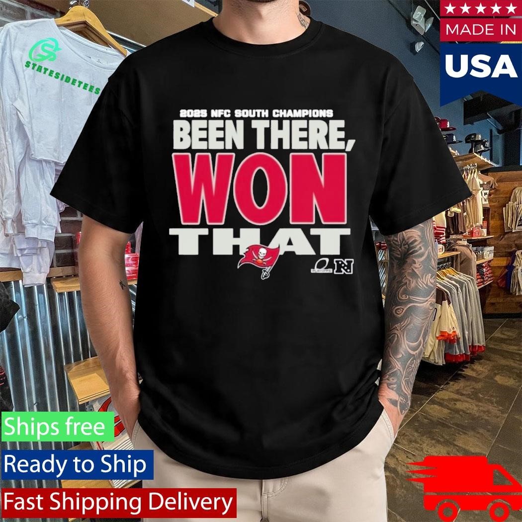 Buccaneers 2025 NFC South Champions Been There Won That Shirt Unisex , , , Long Sleeve Tee