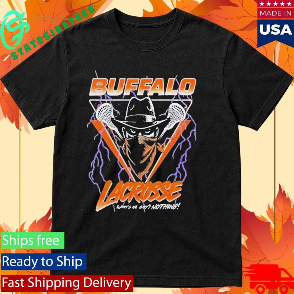 Buffalo Lacrosse What’s He Go 2025 Shirt Unisex , , , Long Sleeve Tee