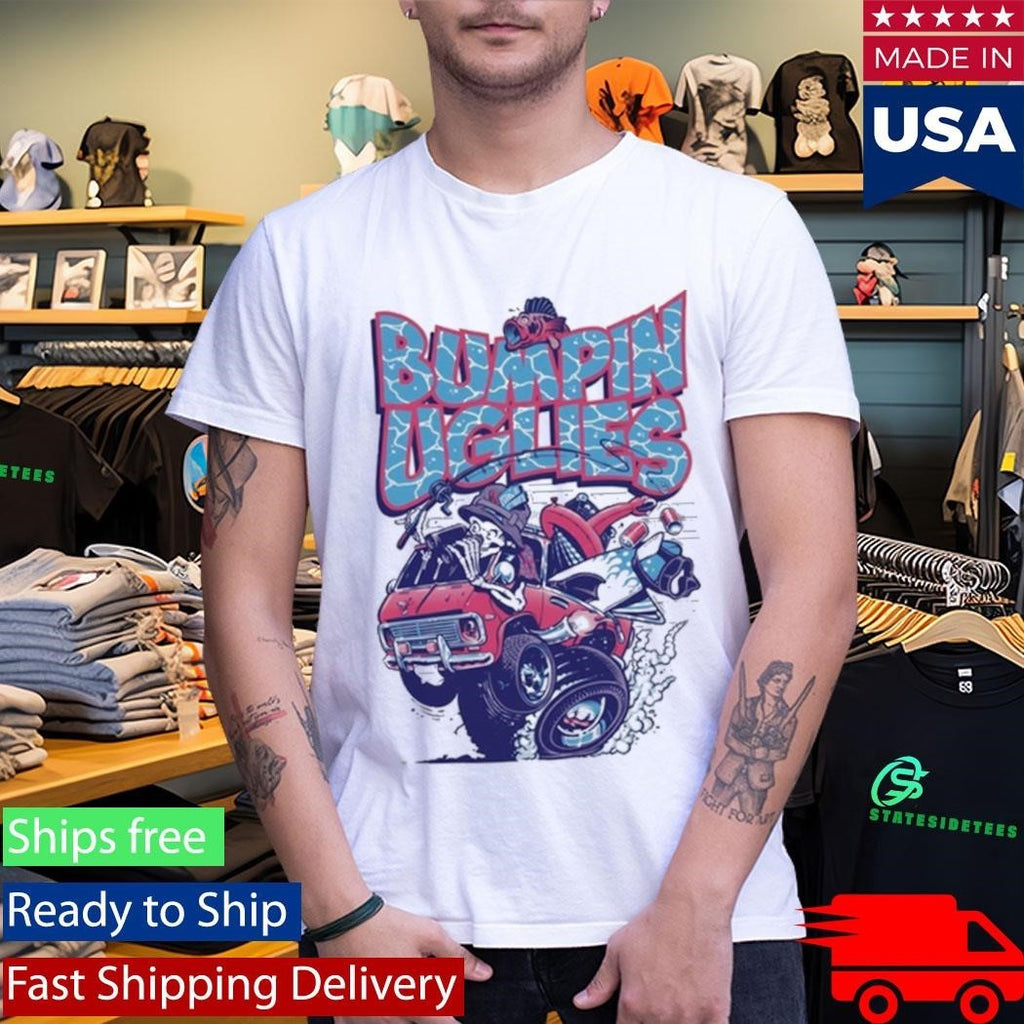 Bumpin Uglies Fishing Truck Shirt Unisex , , , Long Sleeve Tee