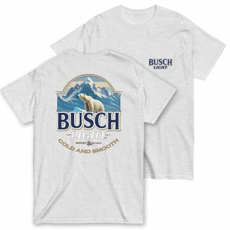 Busch Light Cold & Smooth Polar Bear T-Shirts