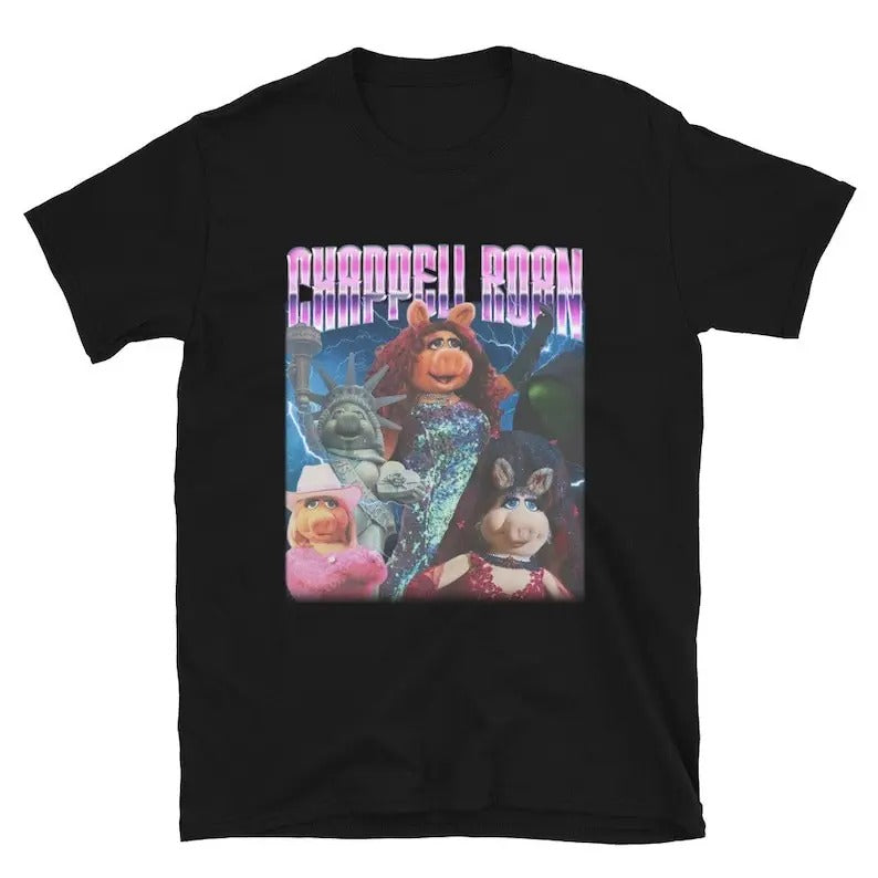CHAPPELL ROAN Miss Piggy SHIRT Round Neck Classic Top T-Shirts