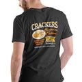 CRACKERS CAUCASIAN CUISINE Cotton Funny T-Shirts