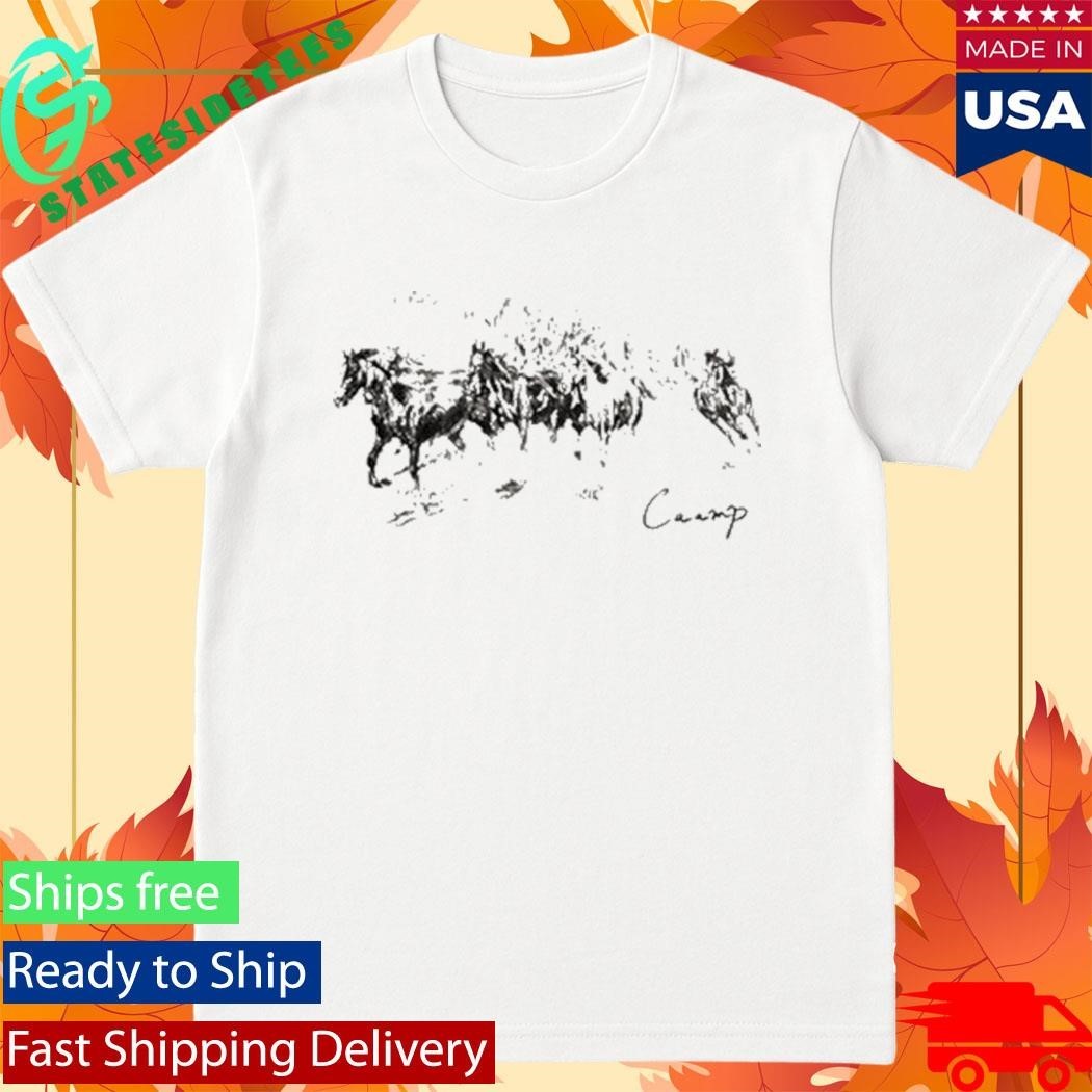 Caamp Horses Shirt Unisex , , , Long Sleeve Tee