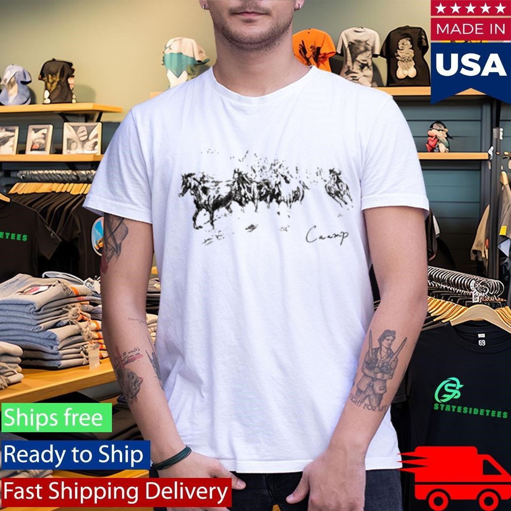 Caamp Horses Shirt Unisex , , , Long Sleeve Tee