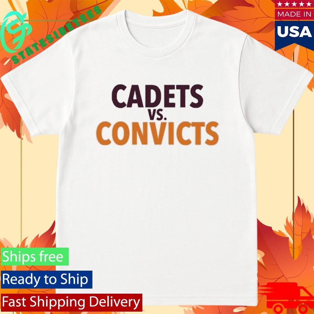 Cadets Vs Convicts Shirt Unisex , , , Long Sleeve Tee