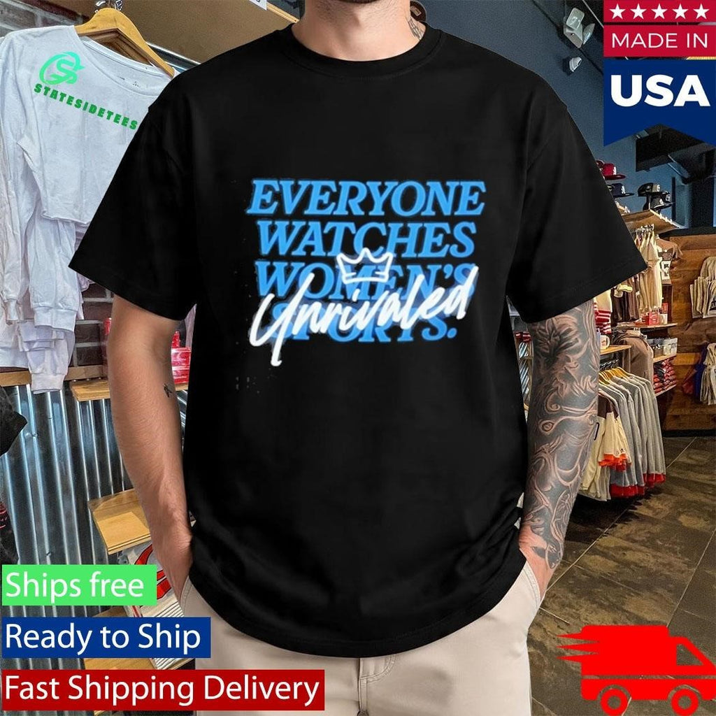 Caitlin Clark Everyone Watch Womens Sports Unrivaled Shirt Unisex , , , Long Sleeve Tee