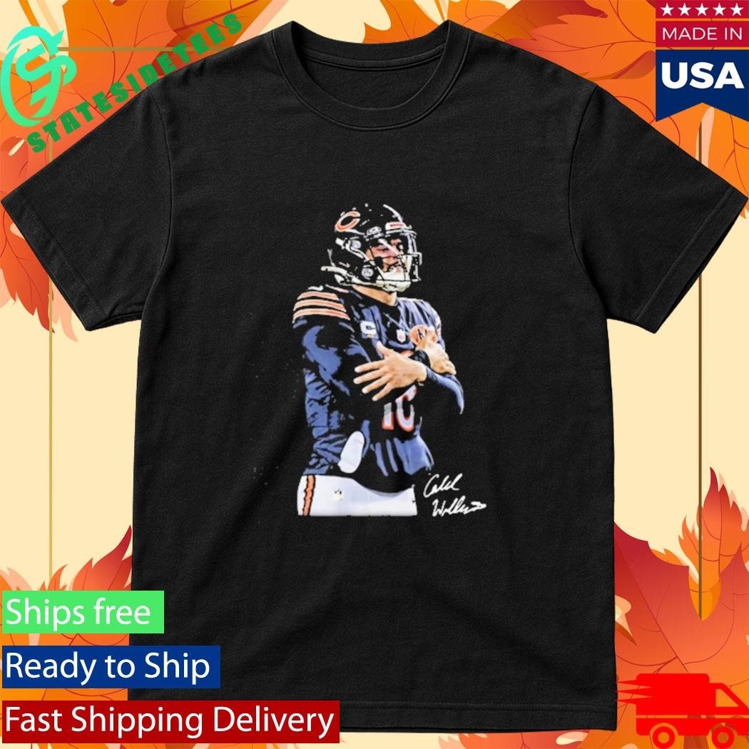 Caleb Williams Cold Chicago Football Shirt Unisex , , , Long Sleeve Tee