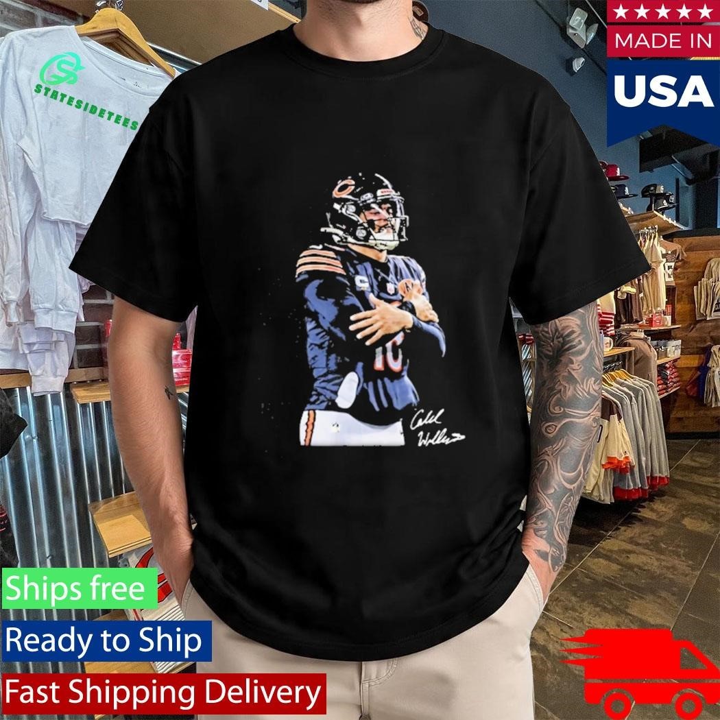 Caleb Williams Cold Chicago Football Shirt Unisex , , , Long Sleeve Tee