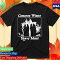 Cameron Winter Heavy Metal Flame Shirt Unisex , , , Long Sleeve Tee