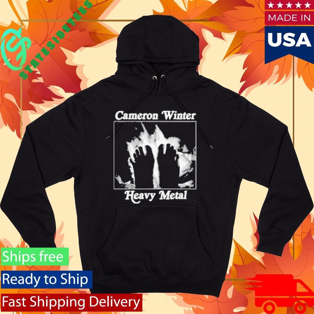 Cameron Winter Heavy Metal Flame Shirt Unisex , , , Long Sleeve Tee