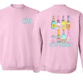 Cami Wade CHAMPAGNE STAY BUBBLY Front Back T-Shirts