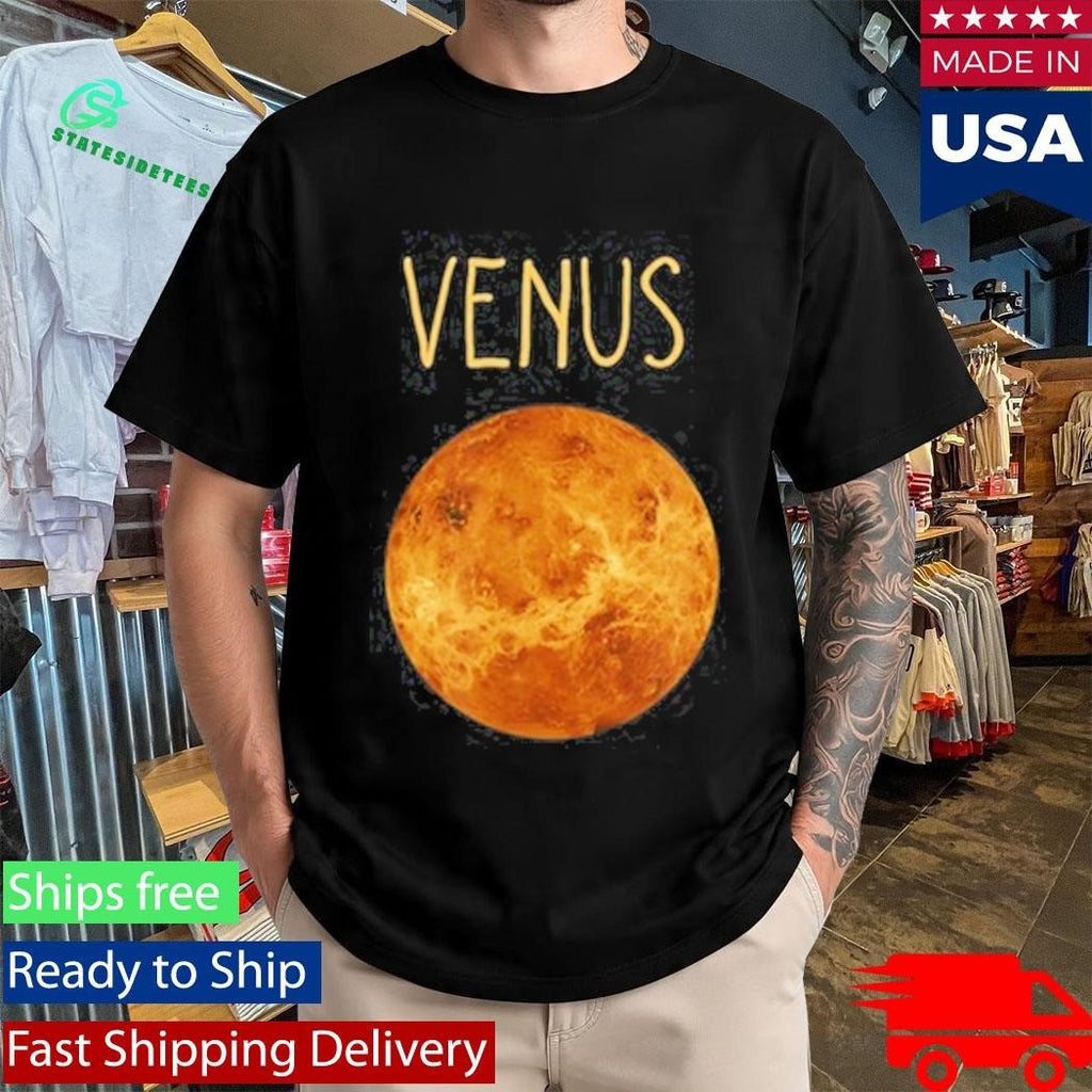 Camiseta Planet Venus Shirt Unisex , , , Long Sleeve Tee
