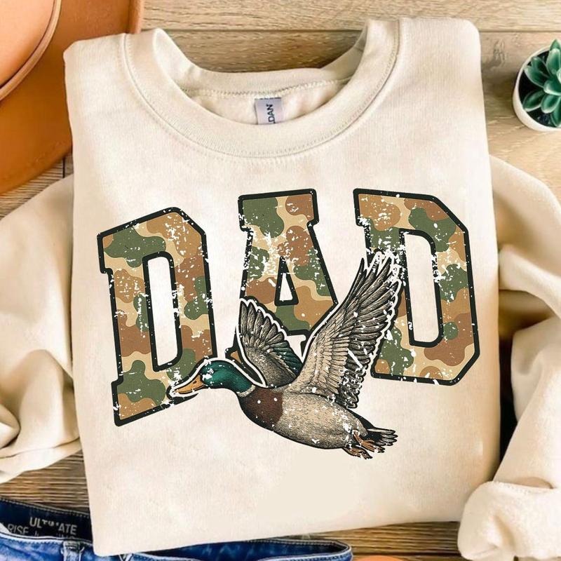 Camo Dad Shirt Png Camo Flying Duck Shirt Duck Hunting Shirt Dad Shirt Hunting Shirt T-Shirts