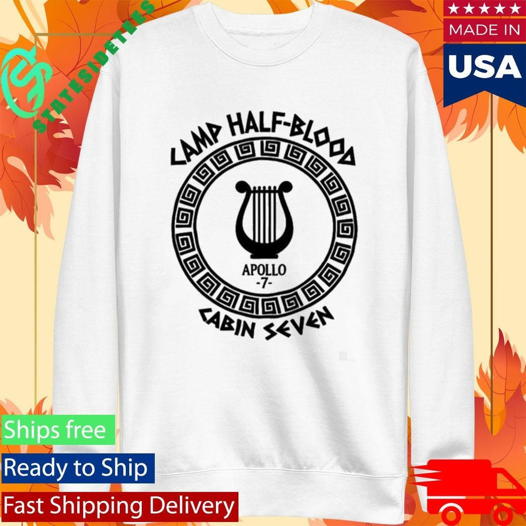 Camp Half blood Apollo 7 Cabin Seven Shirt Unisex , , , Long Sleeve Tee