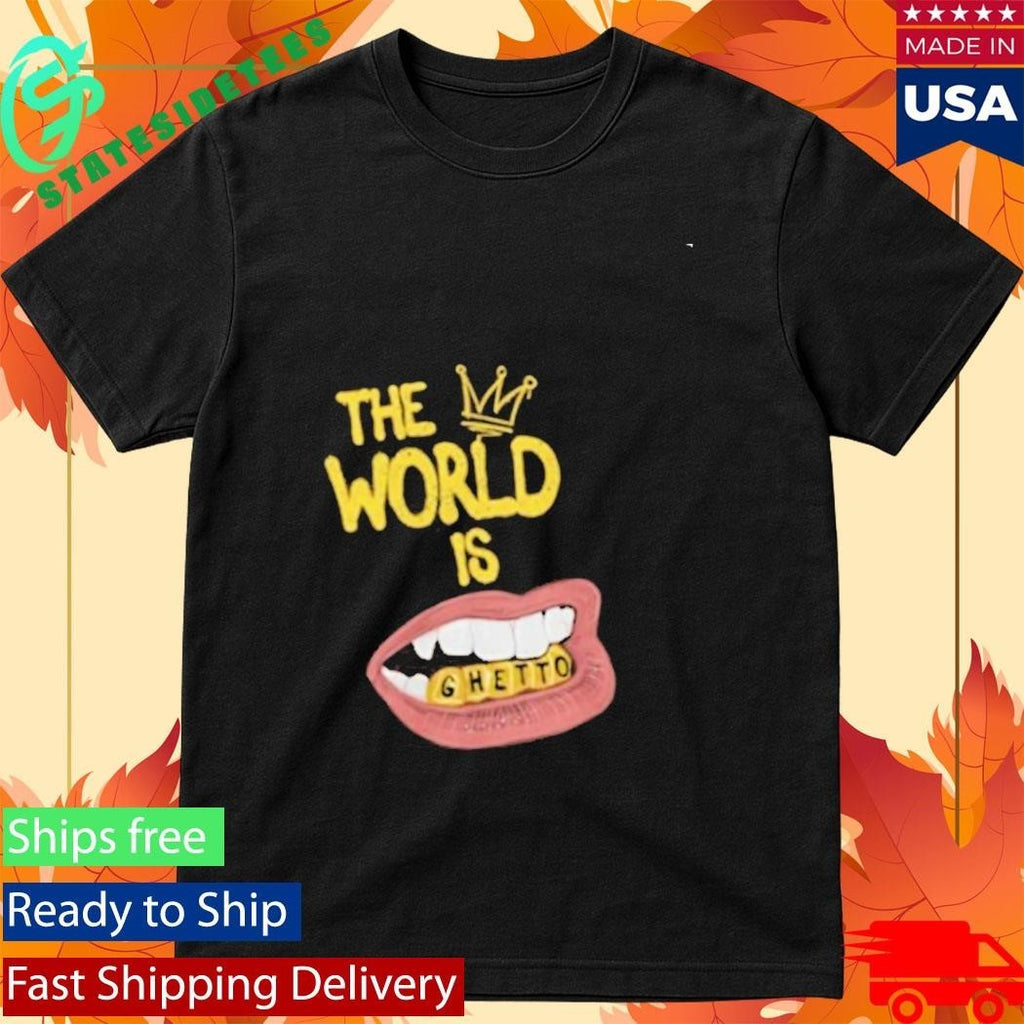 Candace Owens The World Is Ghetto Shirt Unisex , , , Long Sleeve Tee