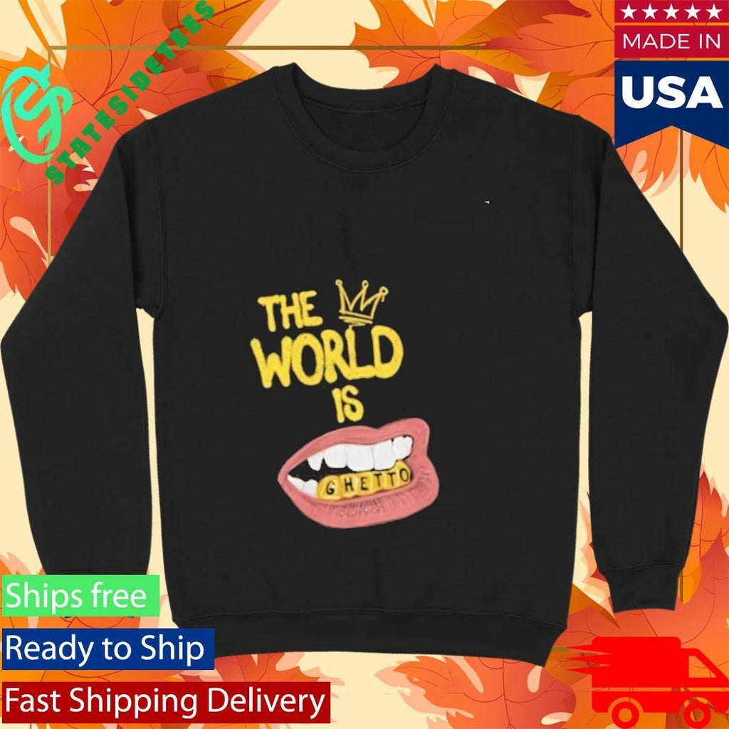 Candace Owens The World Is Ghetto Shirt Unisex , , , Long Sleeve Tee