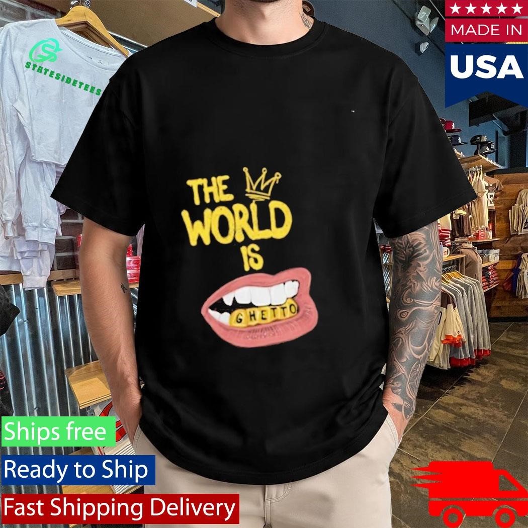Candace Owens The World Is Ghetto Shirt Unisex , , , Long Sleeve Tee