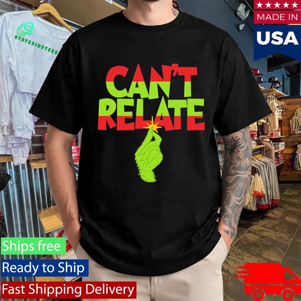 Can’t Relate Holiday Shirt Unisex , , , Long Sleeve Tee