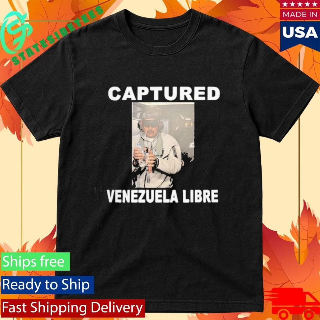 Captured Nicolas Maduro Venezuela Libre Shirt Unisex , , , Long Sleeve Tee