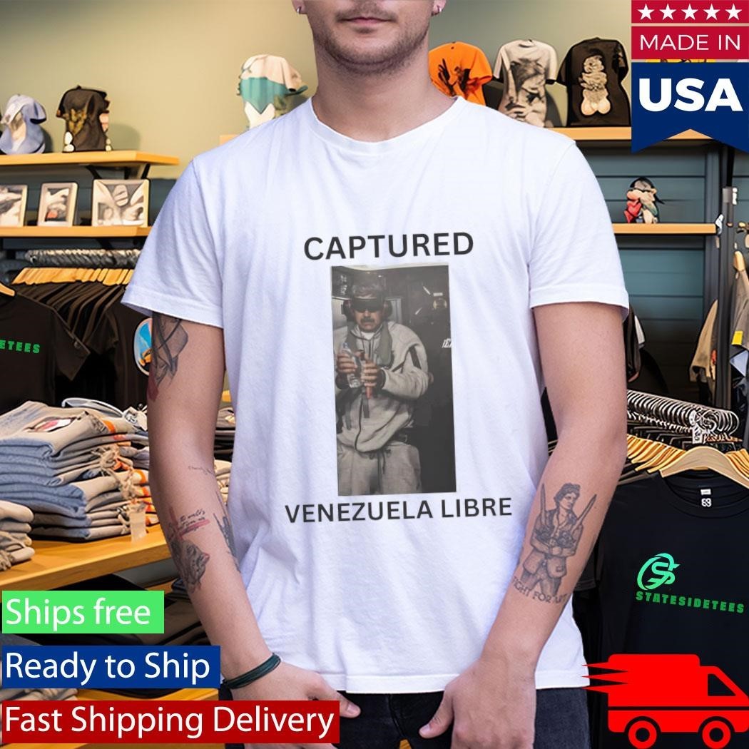 Captured Venezuela Libre Shirt Unisex , , , Long Sleeve Tee