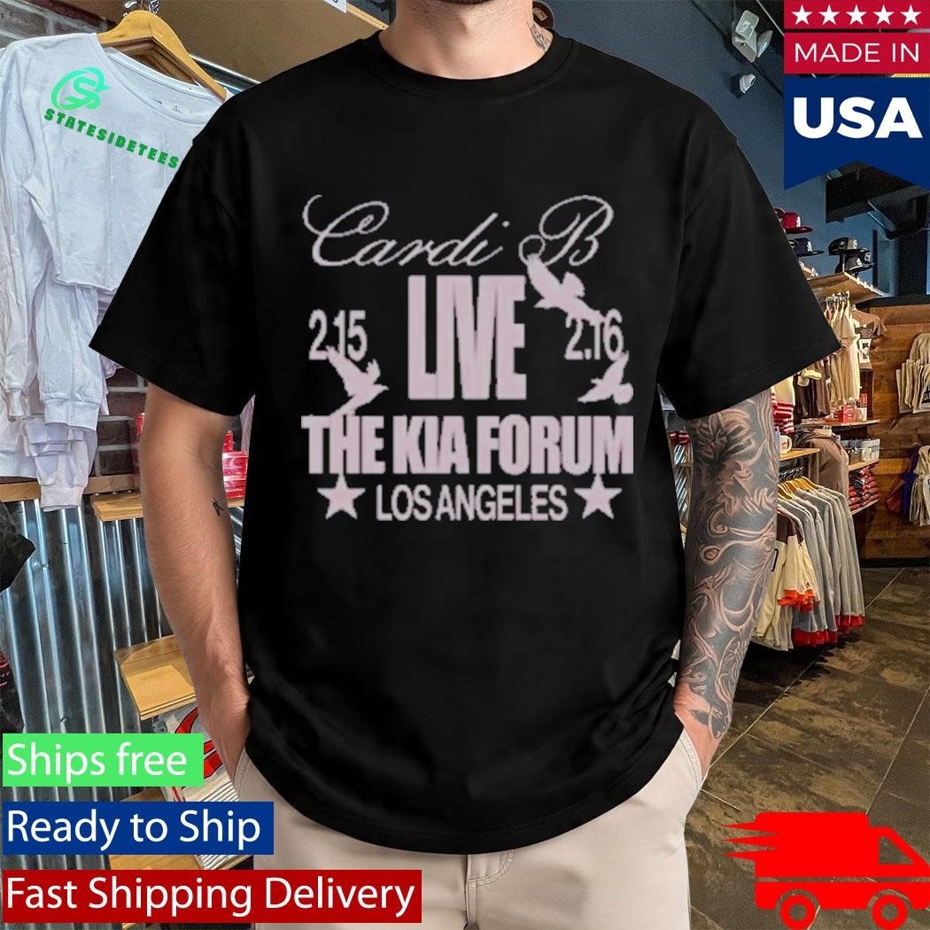 Cardi B Kia Forum Exclusive Shirt Unisex , , , Long Sleeve Tee